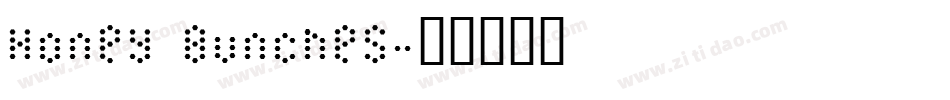 Honey Bunches字体转换
